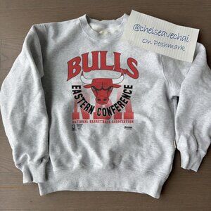 Vintage Chicago Bulls Eastern Conference Sweatshirt, NBA Chicago Bulls Shirt Tee